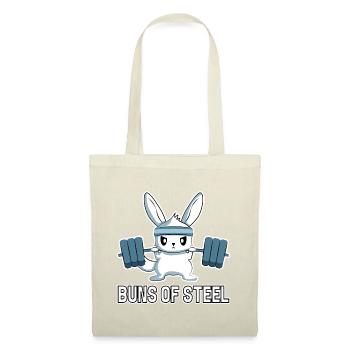 Bun Of Steel, bunny - Tote Bag - nature - Front