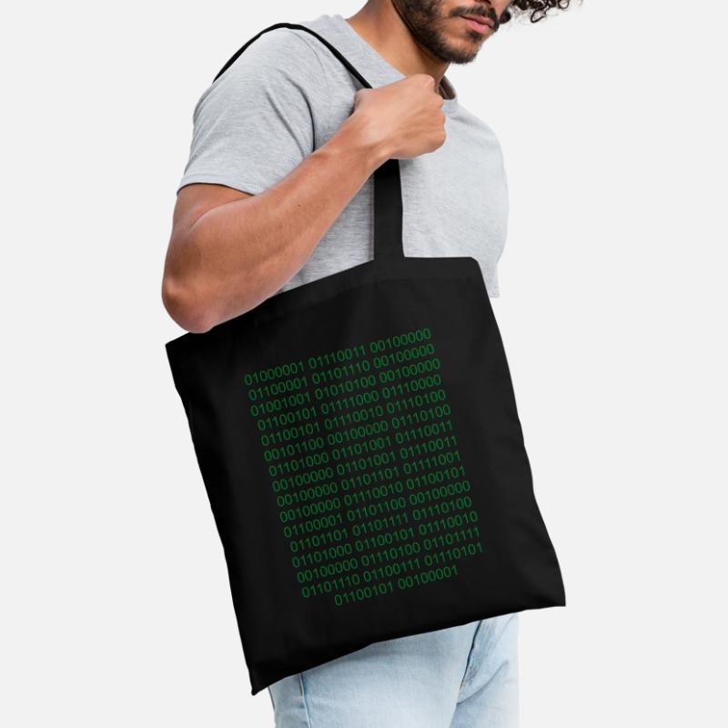 Binary Code Computer Scientist Nerd Tote Bag