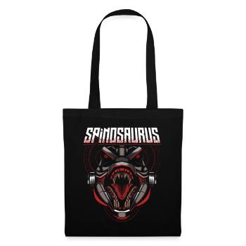 Cyborg Spinosaurus Scifi - Tote Bag - black - Front