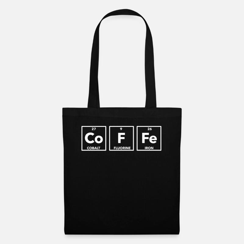 coffe - Sac en tissu - noir