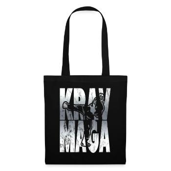 Krav Maga - Stoffbeutel - Schwarz - Vorne
