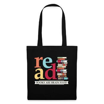 READ Books - Brainfood Reading Library Gift - Sac en tissu - noir - Devant