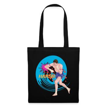 Karate Jiu-Jitsu Taekwondo Kickboxing Muay Thai - Tote Bag - black - Front