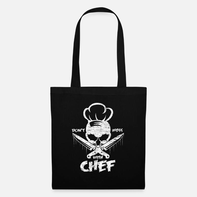 Küchenchef - Stoffbeutel - Schwarz