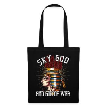 Egyptian god of heaven Anhur - Tote Bag - black - Front
