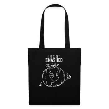 Halloween Party Lets Get Smashed Alcool Boire - Sac en tissu - noir - Devant