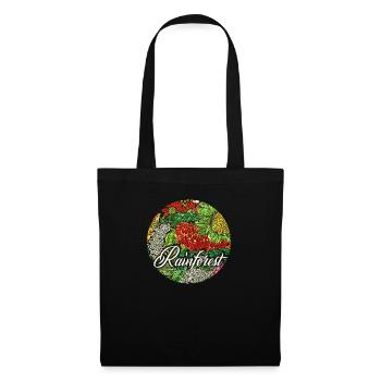 Rainforest tropics environmental protection nature climate change - Tote Bag - black - Front