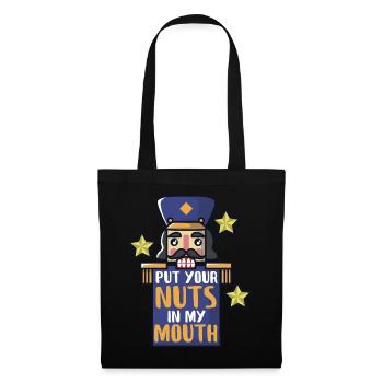 Nutcracker cracks nuts - Tote Bag - black - Front