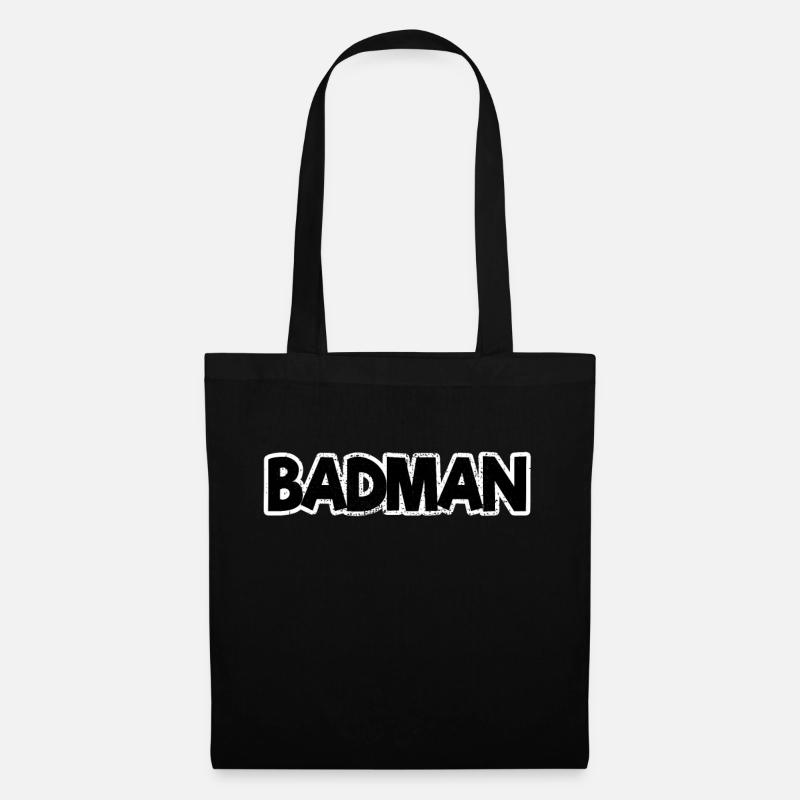 Badman - Stoffbeutel - Schwarz