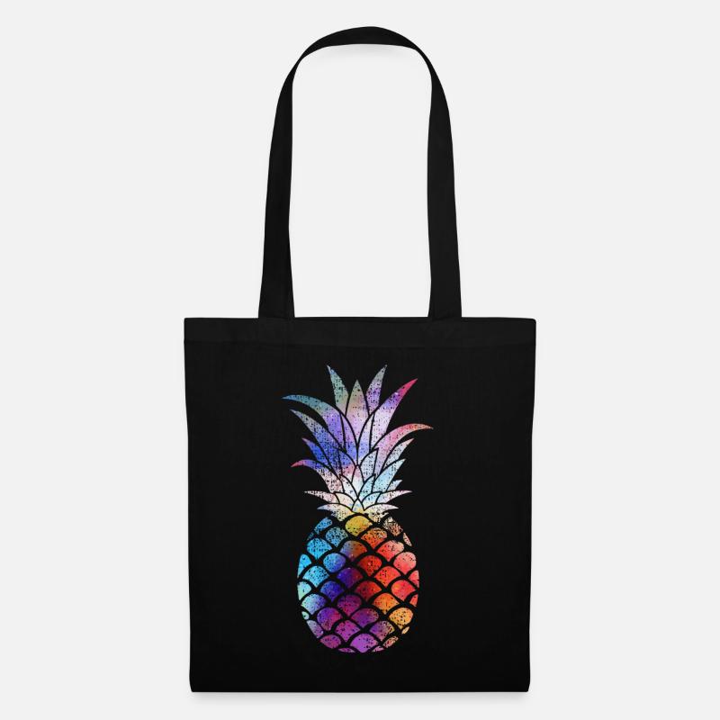 Résumé d'ananas - Sac en tissu - noir