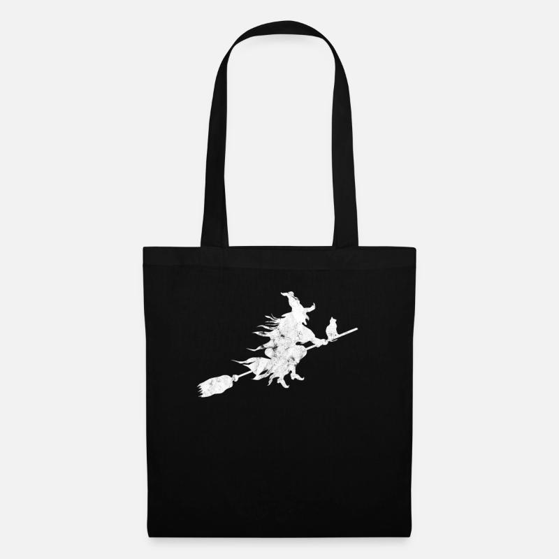 Halloween witch - Tote Bag - black