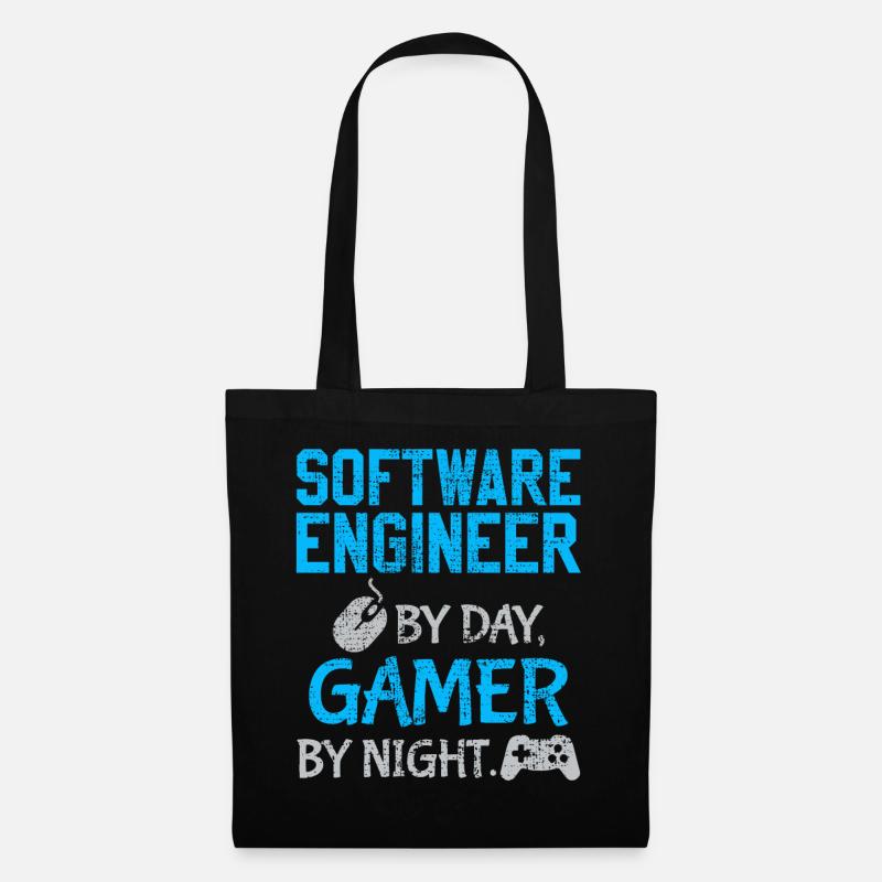 Software Ingenieur - Stoffbeutel - Schwarz