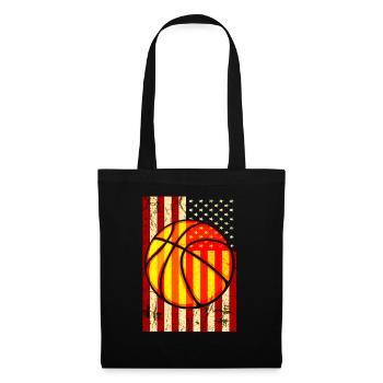 Basketball Basketballer Basketball Team USA - Tote Bag - black - Front