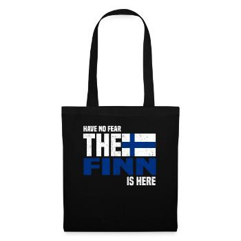Finlande - Sac en tissu - noir - Devant