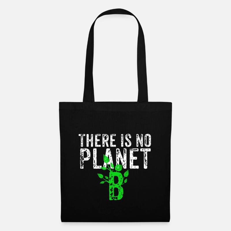 There Is No Planet B - Stoffbeutel - Schwarz