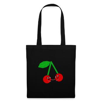 Sweet cherries - Tote Bag - black - Front