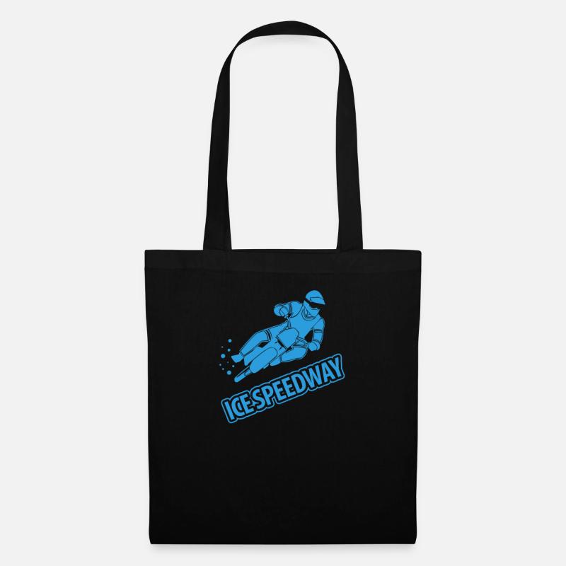 Ice speedway - Tote Bag - black