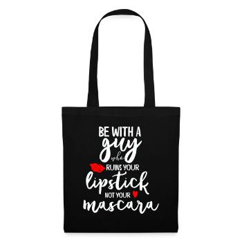 Drôles de phrases Idée de cadeau - Sac en tissu - noir - Devant