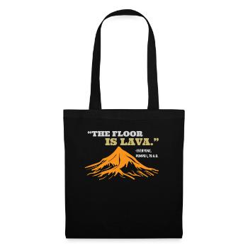The Floor Is Lava Pompeii - Tote Bag - black - Front