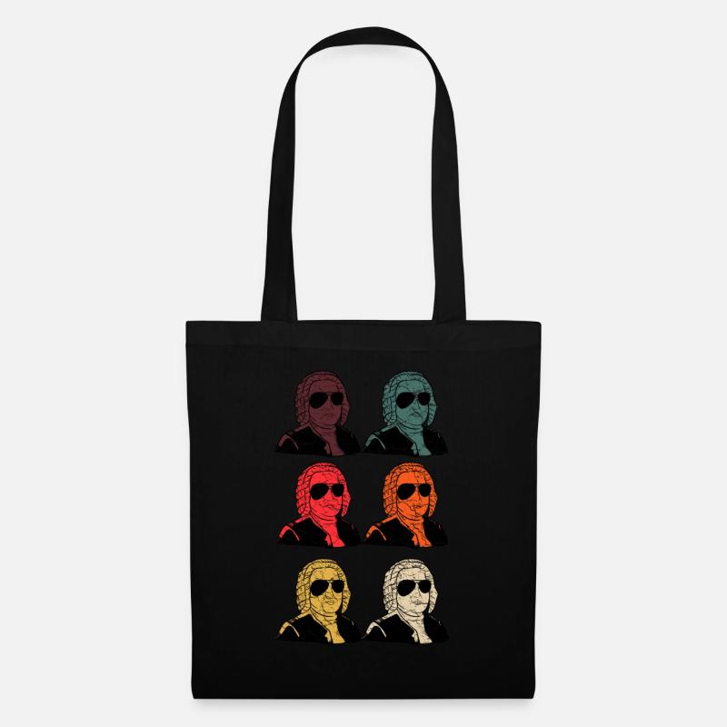 Back Classical Music Composer - Tote Bag - black