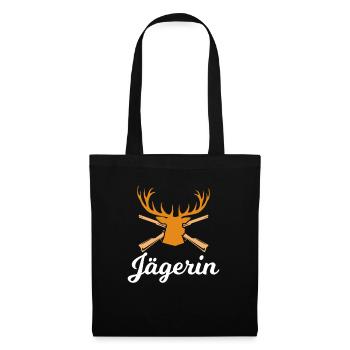 Tueuse Hirschgeweih - Sac en tissu - noir - Devant