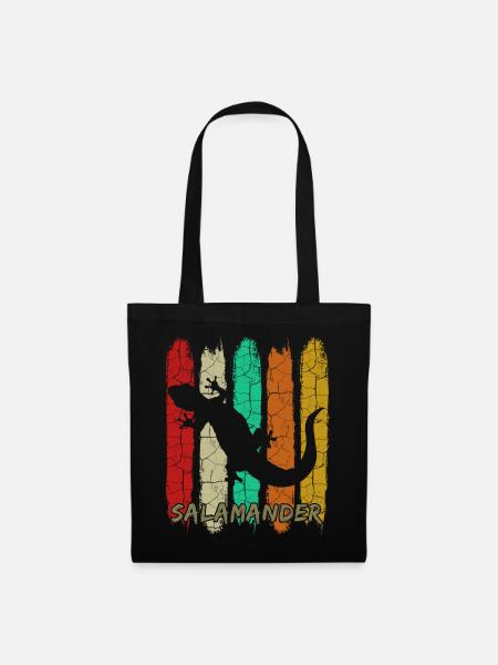 salamander - Tote Bag - black