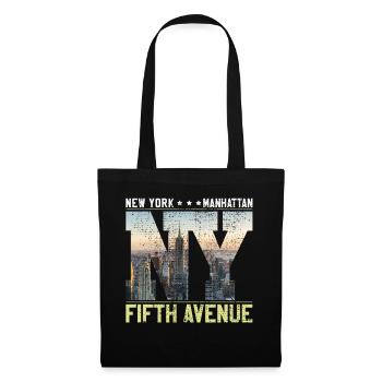 NEW YORK Big Apple City - Tote Bag - black - Front