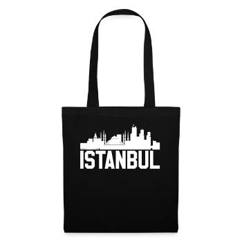 Horizon d'Istanbul - Sac en tissu - noir - Devant
