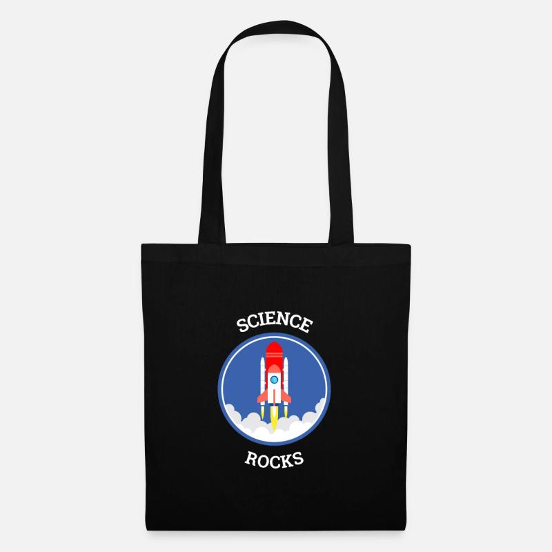 Science Rocks Computer Scientist Nerd - Tote Bag - black