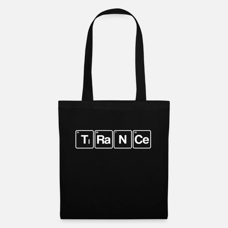 trance - Tote Bag - black
