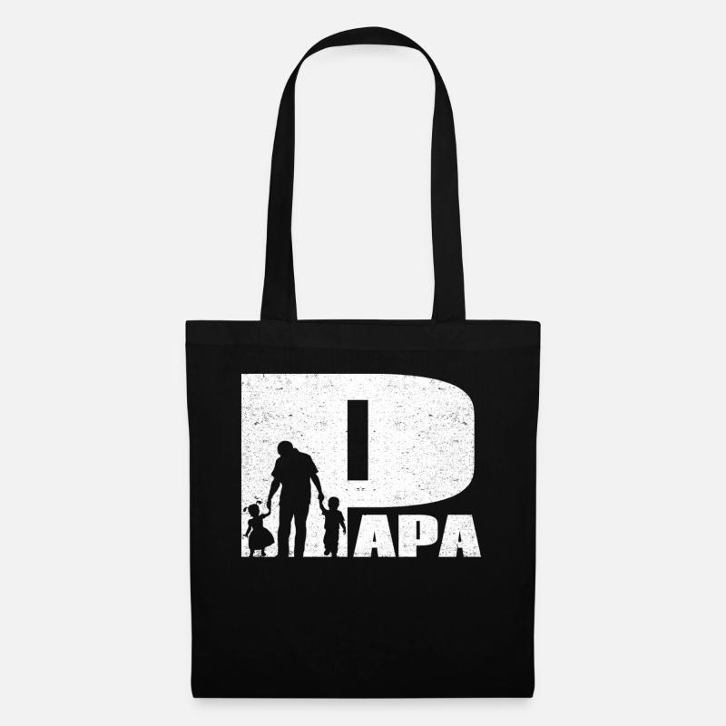 Papa - Tote Bag - black