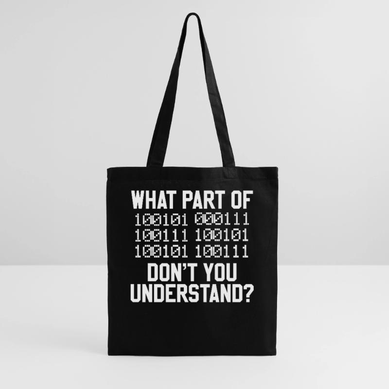 Binaer Code Informatik Student Stoffbeutel