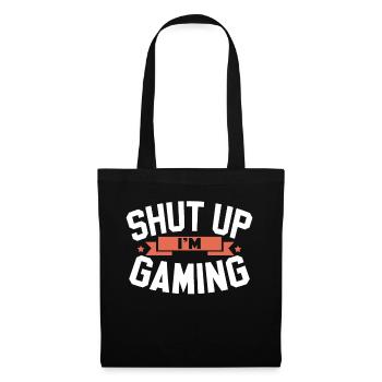 Gamer - Stoffbeutel - Schwarz - Vorne