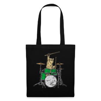 drummer - Tote Bag - black - Front