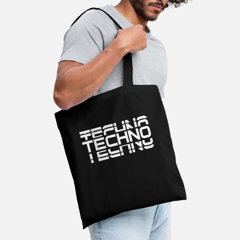 Techno techno techno Sac en tissu