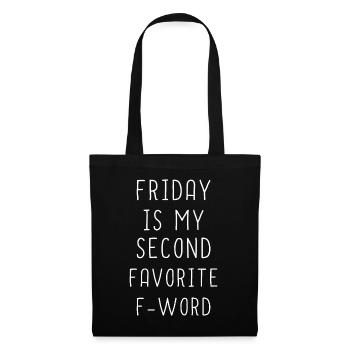 FRIDAY SHIRT - Tote Bag - black - Front