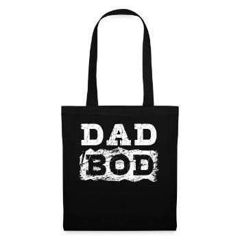 Dad Bod - Stoffbeutel - Schwarz - Vorne