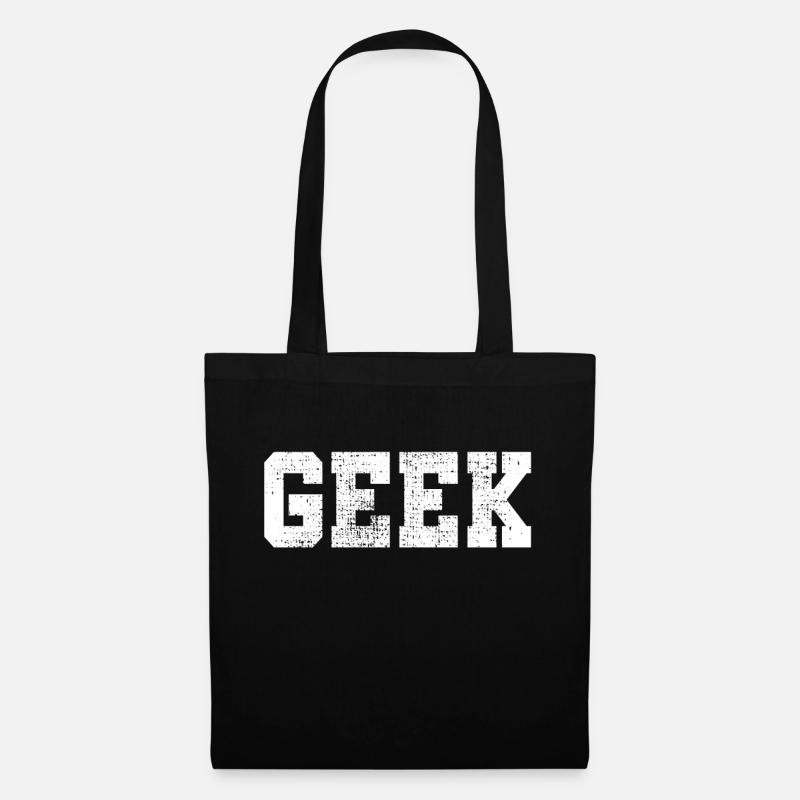 Geek - Stoffbeutel - Schwarz