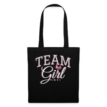 Team Girl - Tote Bag - black - Front