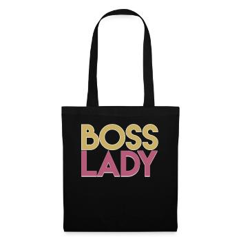 Patronne - Sac en tissu - noir - Devant