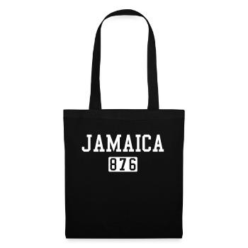 Cool Retro Jamaica - Sac en tissu - noir - Devant