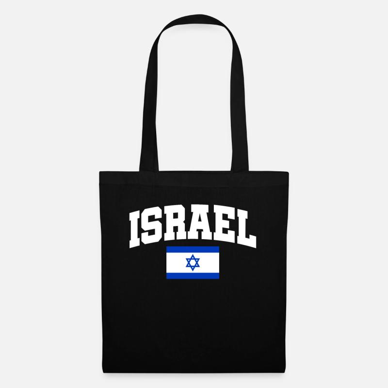 Israel - Stoffbeutel - Schwarz