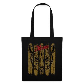 Vintage Retro Style Mice | Mouse Animal Gift - Tote Bag - black - Front