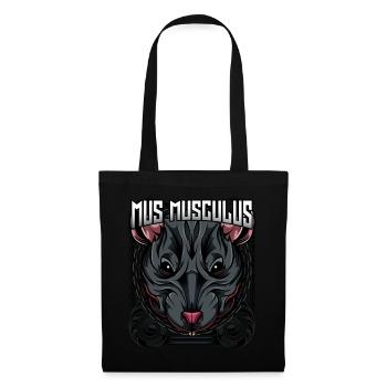 Mus Musculus | House mouse mouse mouse gift - Tote Bag - black - Front