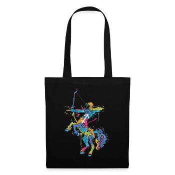 ZODIAC SIGN SAGITTARIUS Birthday Gift Zodiac - Tote Bag - black - Front