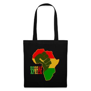Reggae Africa - Stoffbeutel - Schwarz - Vorne