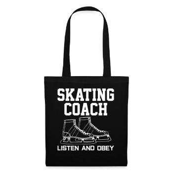 figure skating - Tote Bag - black - Front