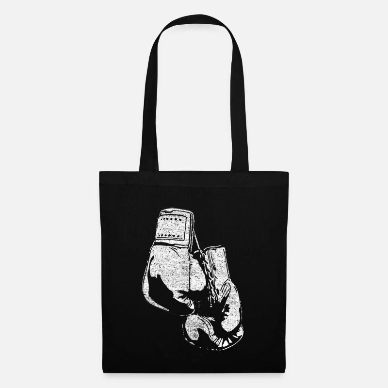Boxing Gloves - Stoffbeutel - Schwarz