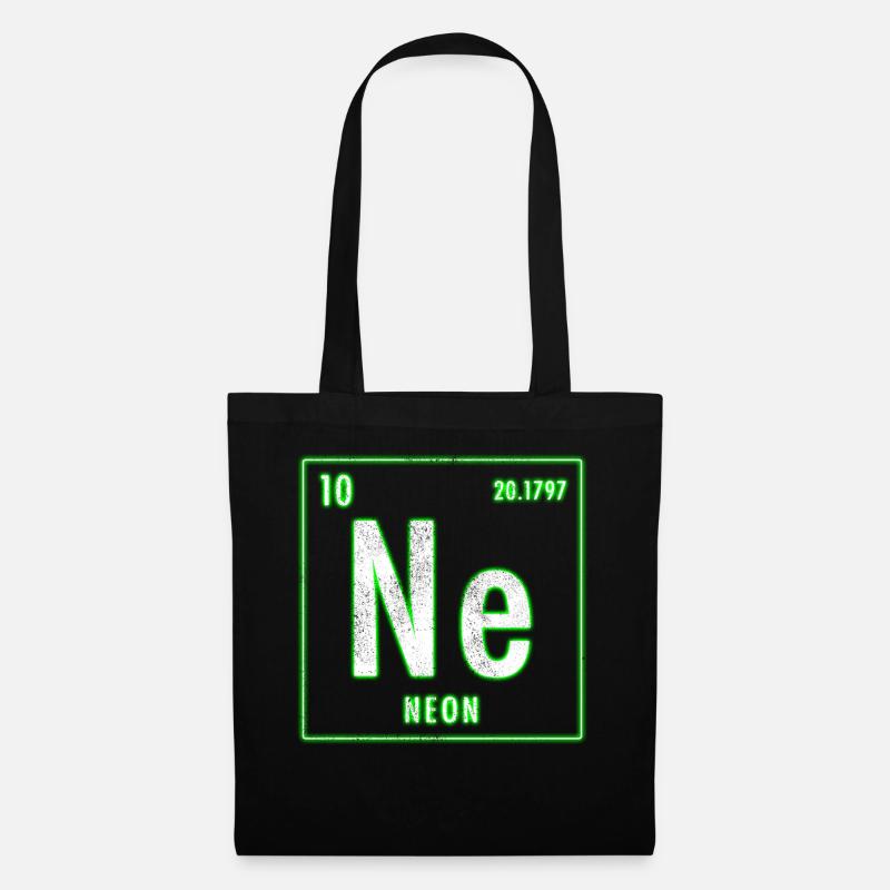 ELEMENT NEON LUMINOUS - Tote Bag - black
