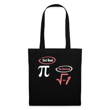 Get Real Be Rational National Pi Day - Tote Bag - black - Front
